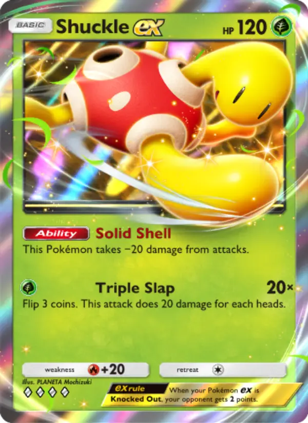 Shuckle ex – Pokémon TCG