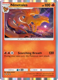 Ninetales – Carta Pokémon TCG