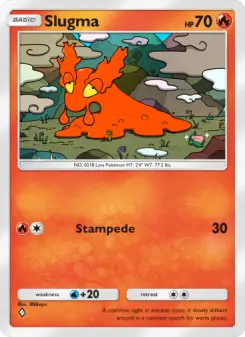 Slugma – Carta Pokémon TCG