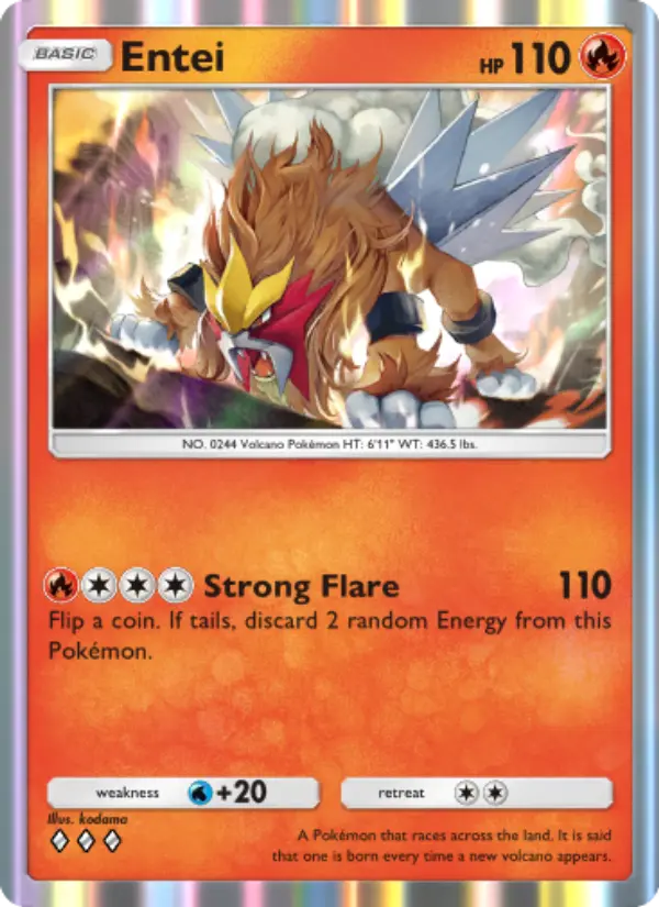 Entei – Pokémon TCG