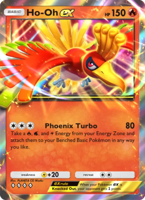 Ho-Oh ex – Pokémon TCG