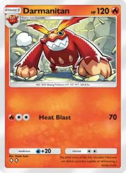 Darmanitan – Carta Pokémon TCG