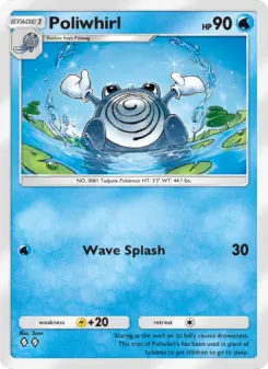 Poliwhirl – Carta Pokémon TCG