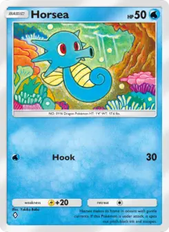 Horsea – Carta Pokémon TCG