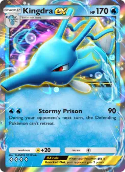 Kingdra ex – Carta Pokémon TCG