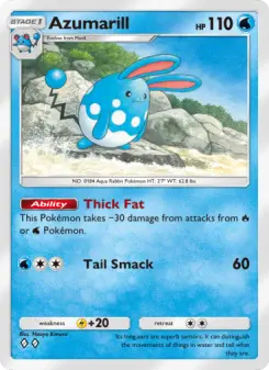 Azumarill – Carta Pokémon TCG