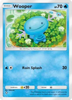 Wooper – Carta Pokémon TCG
