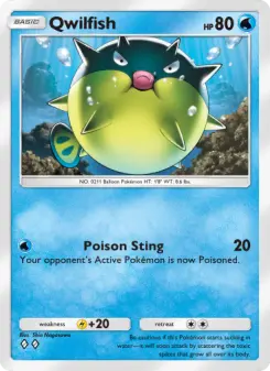 Qwilfish – Carta Pokémon TCG