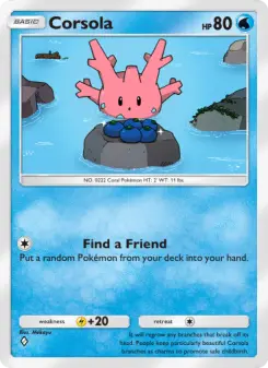 Corsola – Carta Pokémon TCG