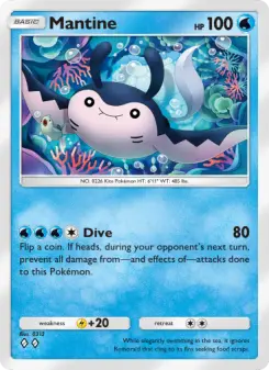 Mantine – Carta Pokémon TCG