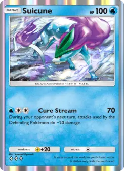 Suicune – Carta Pokémon TCG