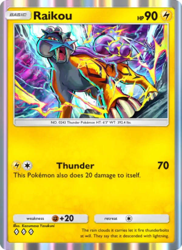Raikou – Pokémon TCG