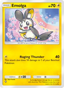 Emolga – Carta Pokémon TCG