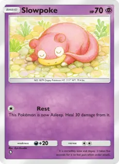 Slowpoke – Carta Pokémon TCG