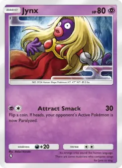Jynx – Carta Pokémon TCG