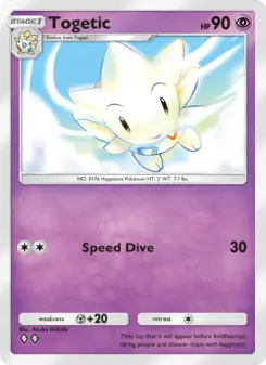 Togetic – Carta Pokémon TCG