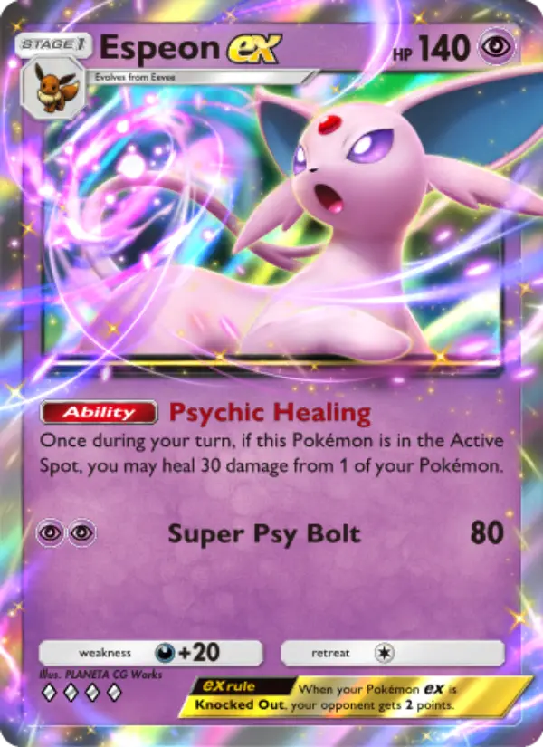 Espeon ex – Pokémon TCG