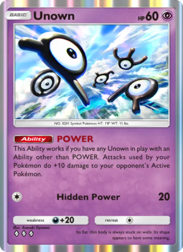 Unown – Pokémon TCG