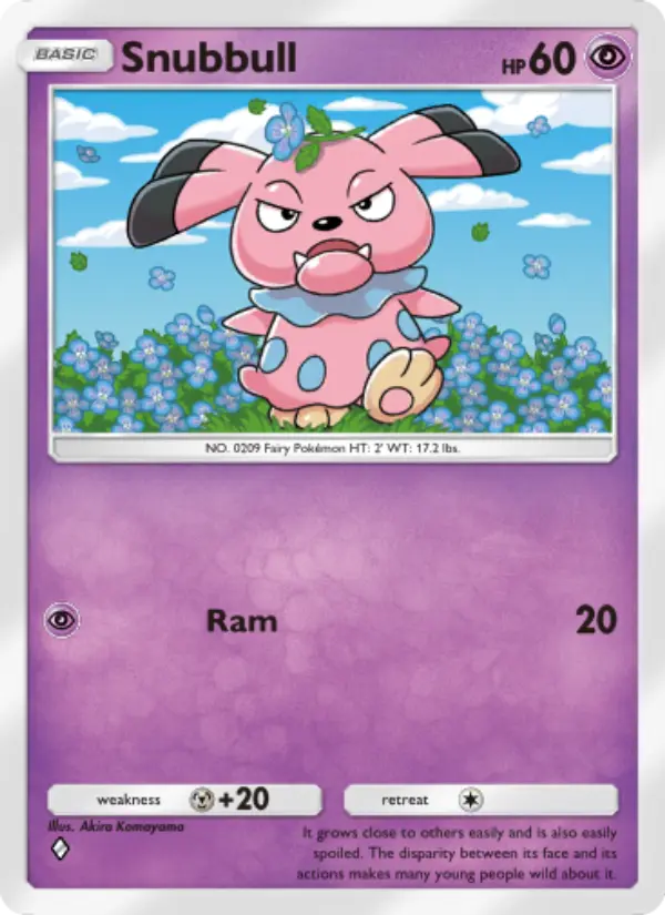 Snubbull – Pokémon TCG