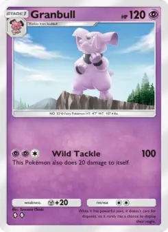 Granbull – Carta Pokémon TCG