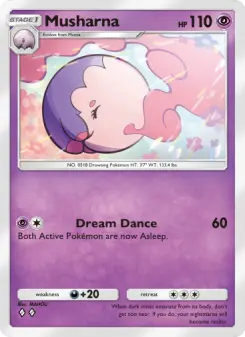 Musharna – Carta Pokémon TCG