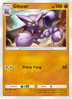 Gliscor – Carta Pokémon TCG