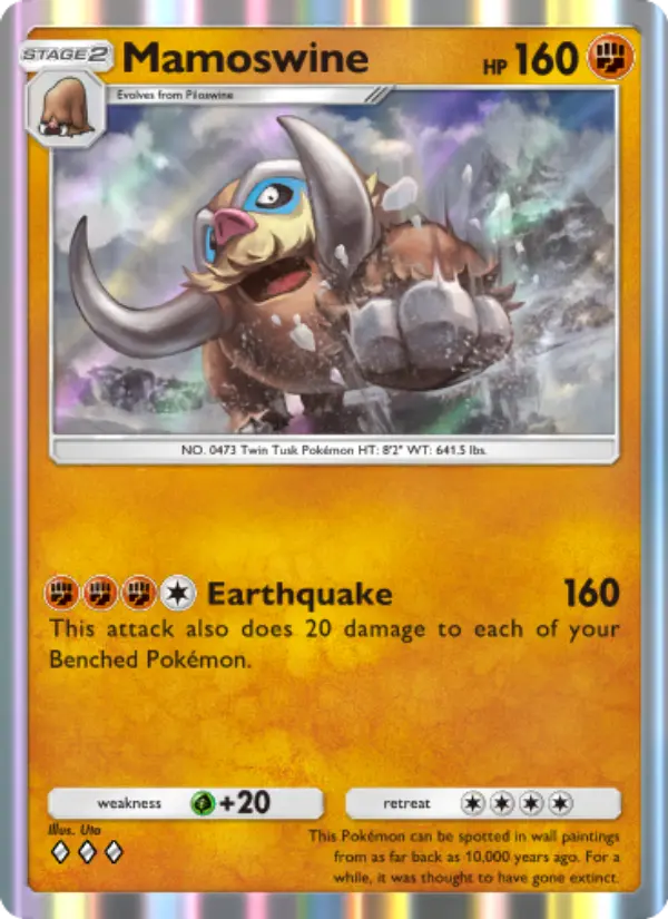 Mamoswine – Pokémon TCG