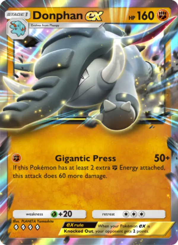 Donphan ex – Pokémon TCG