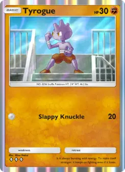 Tyrogue – Carta Pokémon TCG