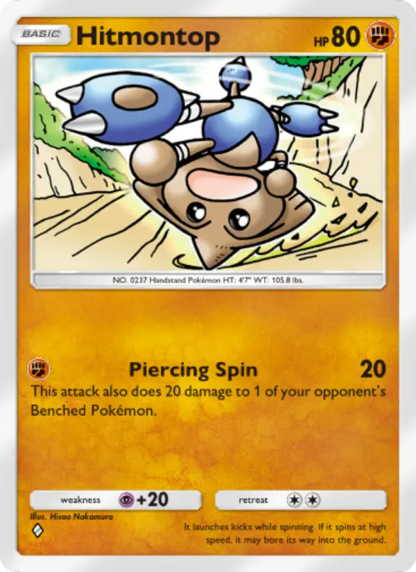 Hitmontop – Pokémon TCG