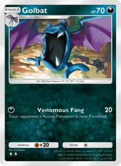 Golbat – Carta Pokémon TCG
