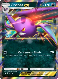 Crobat ex – Carta Pokémon TCG
