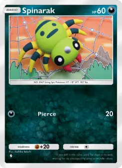 Spinarak – Carta Pokémon TCG