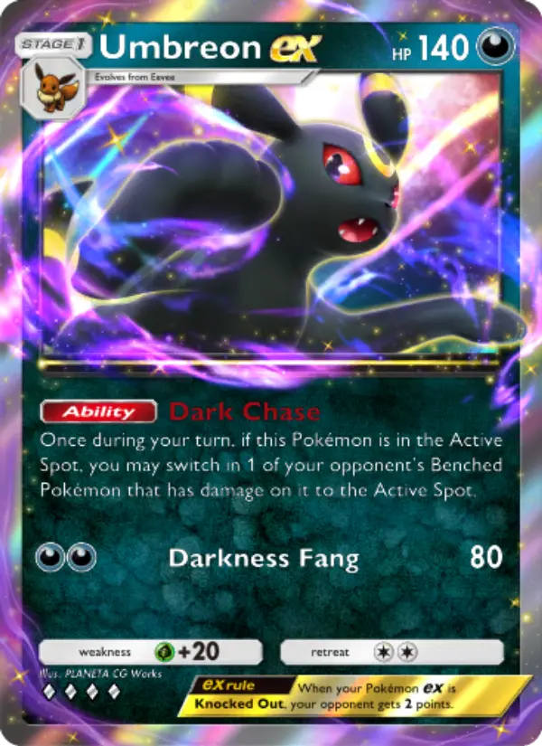 Umbreon ex – Pokémon TCG