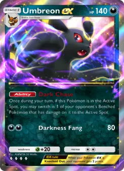 Umbreon ex – Carta Pokémon TCG