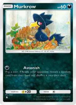 Murkrow – Carta Pokémon TCG