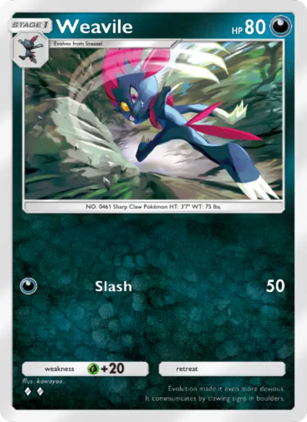 Weavile – Pokémon TCG