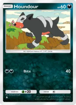 Houndour – Carta Pokémon TCG
