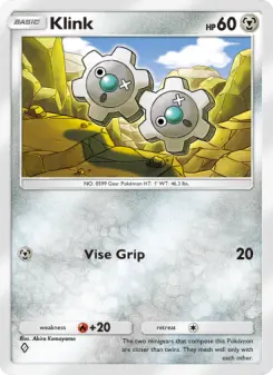 Klink – Carta Pokémon TCG