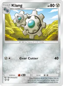 Klang – Carta Pokémon TCG