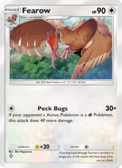 Fearow – Carta Pokémon TCG