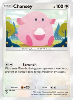 Chansey – Carta Pokémon TCG