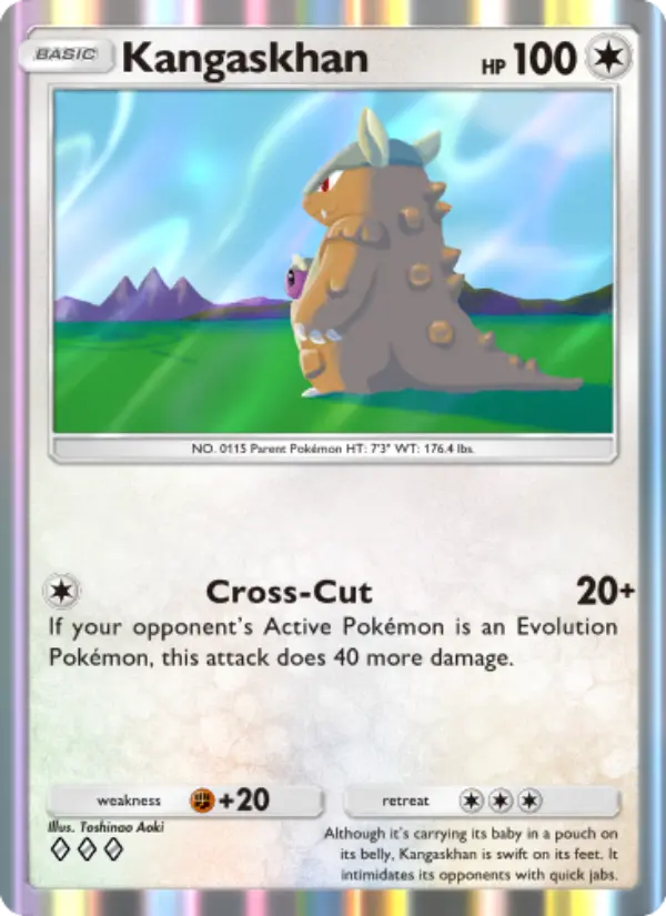 Kangaskhan – Pokémon TCG