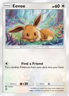 Eevee – Carta Pokémon TCG