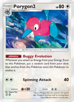 Porygon2 – Carta Pokémon TCG