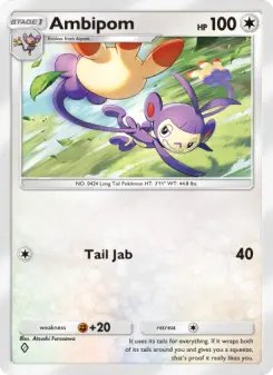 Ambipom – Carta Pokémon TCG
