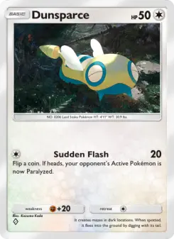 Dunsparce – Carta Pokémon TCG