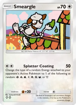 Smeargle – Carta Pokémon TCG
