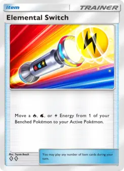 Elemental Switch – Carta Pokémon TCG