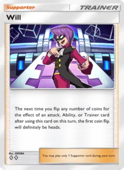 Will – Carta Pokémon TCG